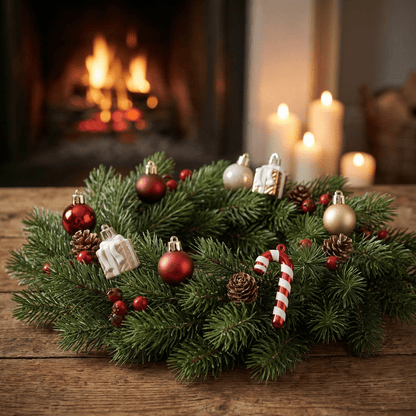 [KI] Zuckerstangen Fest Weihnachtsanhänger (3 cm) - Amiras Zauber